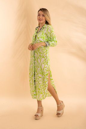 لباس سبز زنانه بافتنی Bonitas Beachwear - کد 689128270