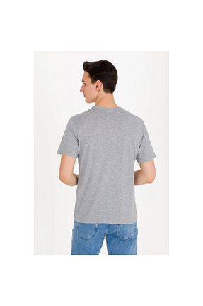 تیشرت طوسی مردانه رگولار U.S. Polo Assn. - کد 689240110