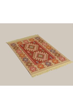 گلیم نارنجی Çift Taraflı OBAM - کد 411374696