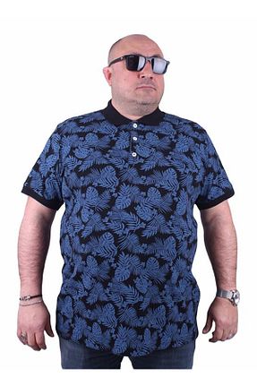 تیشرت سایز بزرگ مشکی مردانه T-Shirt Starbattal - کد 689250703