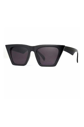 عینک آفتابی مشکی زنانه UV400 TrendMilano - کد 90832776