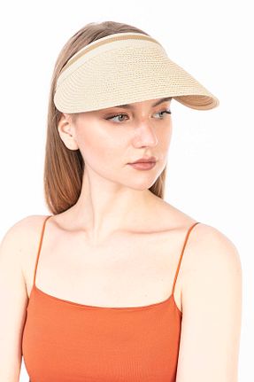 کلاه بژ زنانه حصیر FELLMENS - کد 95905057