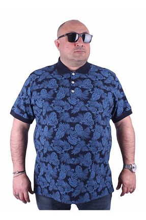 تیشرت سایز بزرگ سرمه ای مردانه T-Shirt Starbattal - کد 689250901
