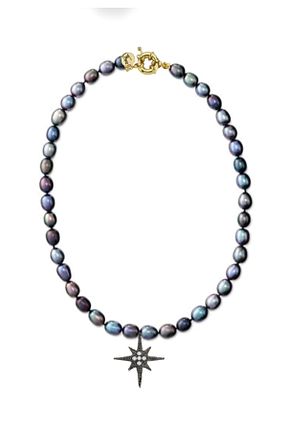 گردنبند مروارید مشکی BELFDESIGN - کد 206729045