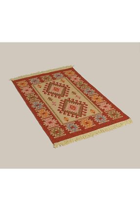 گلیم نارنجی Çift Taraflı OBAM - کد 411374696