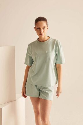 تیشرت سبز زنانه رگولار Hays - کد 690577087
