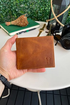کیف پول قهوه ای مردانه ابعاد کوچک Modica - کد 690966158