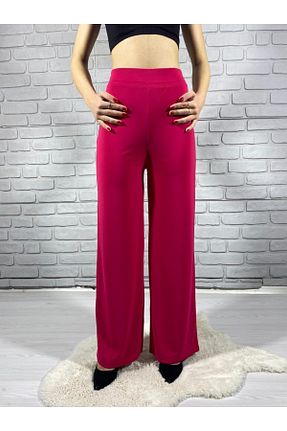 شلوار صورتی زنانه پارچه AYSİ COLLECTİON - کد 691061073