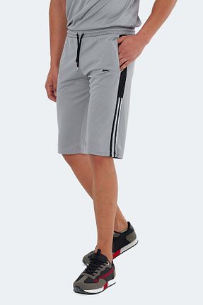 شلوارک و برمودا طوسی مردانه رگولار Slazenger - کد 691142335