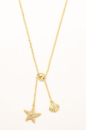گردنبند نقره طلائی زنانه 925 عیار Marie Claire - کد 691247078