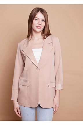 کت بژ زنانه رگولار BERAY COLLECTİON - کد 691247487