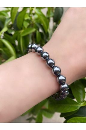 دستبند جواهر متالیک زنانه سنگ طبیعی Asya Gems - کد 690726154