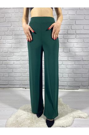 شلوار خاکی زنانه پارچه AYSİ COLLECTİON - کد 691043177