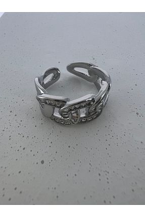 انگشتر استیل (فولاد) زنانه استیل (فولاد) Venüs Accessory - کد 690492919