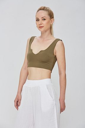 بادی خاکی زنانه یقه هفت estewoman - کد 690613600