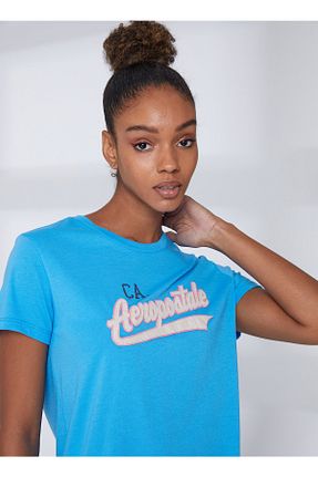 تیشرت آبی زنانه رگولار Aeropostale - کد 690870166