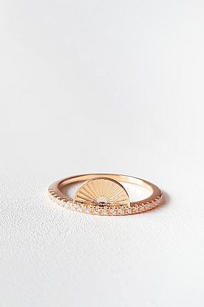 انگشتر نقره صورتی زنانه زیرکن MorMajor Silver - کد 691936542