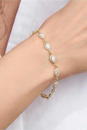 دستبند نقره سفید زنانه 925 عیار Tmt Silver - کد 691869990