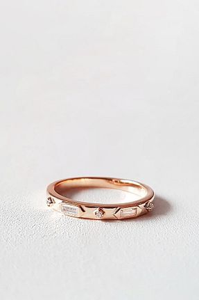 انگشتر نقره صورتی زنانه زیرکن MorMajor Silver - کد 691958987