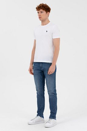 شلوار جین آبی مردانه پاچه تنگ U.S. Polo Assn. - کد 691761481