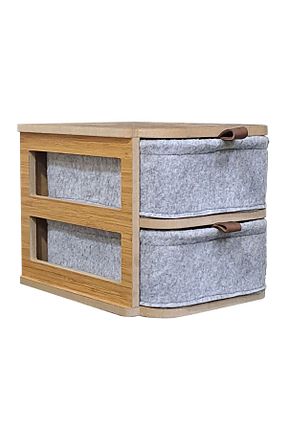 نظم دهنده جواهرات و آرایش بژ 1 پارچه Eq deco - کد 679677310