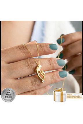 گردنبند نقره زنانه 925 عیار Gümüşistan - کد 357912620