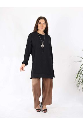 تونیک مشکی زنانه بافت Azbey - کد 692778164