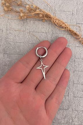 گوشواره استیل (فولاد) زنانه استیل (فولاد) Jaida Moda - کد 692449501