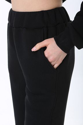 شلوار کرمگن مشکی زنانه رگولار BasicStore - کد 692371891