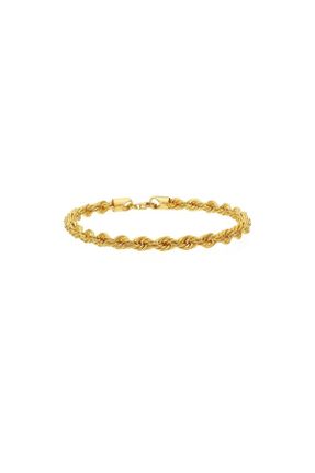 دستبند طلا زرد زنانه کد 91016157