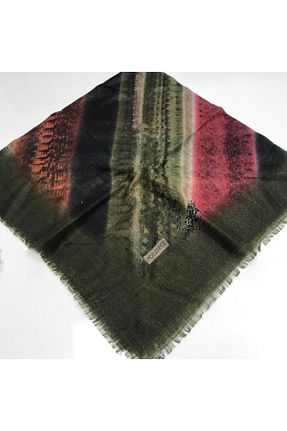 روسری خاکی 100 x 100 feray suda - کد 91365978