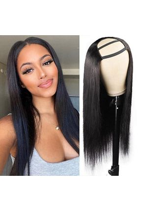 کلاه گیس مشکی زنانه REMY HAİR - کد 94574044