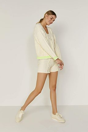 شلوارک و برمودا نباتی زنانه Skinny Join Us - کد 95560821