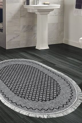 فرش طوسی زیره ضد لغزش Dekoreko - کد 683421671