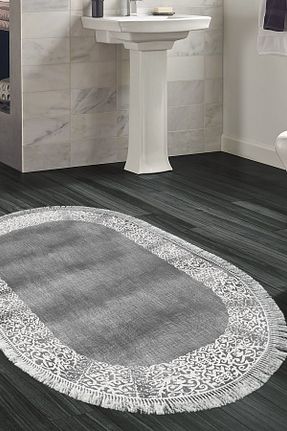 فرش طوسی زیره ضد لغزش Dekoreko - کد 683420692