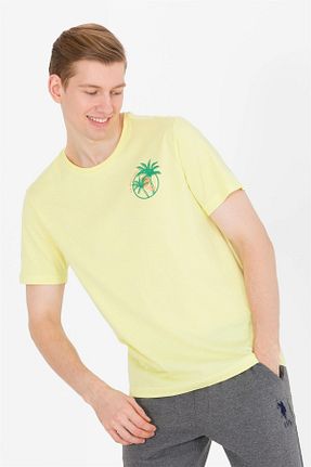 تیشرت زرد مردانه رگولار U.S. Polo Assn. - کد 694768481