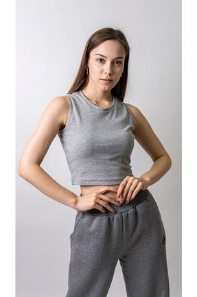 بادی طوسی زنانه یقه دوچرخه alesaa - کد 694937597