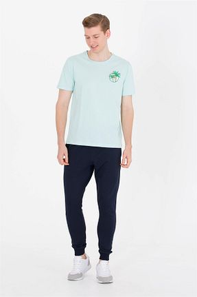 تیشرت آبی مردانه رگولار U.S. Polo Assn. - کد 694976569