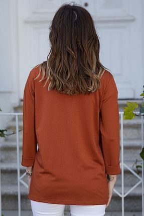 ست بالاتنه و پائین تنه نارنجی زنانه بافتنی ZAA Store - کد 247397525