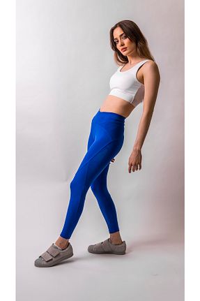 ساق شلواری آبی زنانه بافتنی alesaa - کد 694746868