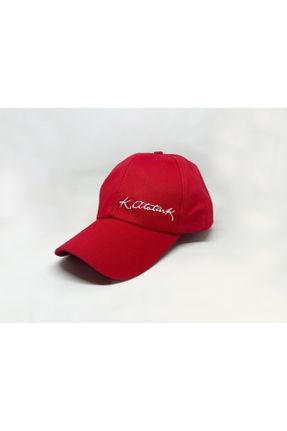 کلاه قرمز زنانه پنبه (نخی) کد 83144792