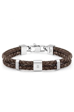 دستبند استیل (فولاد) قهوه ای مردانه استیل (فولاد) Nokia - کد 694938316