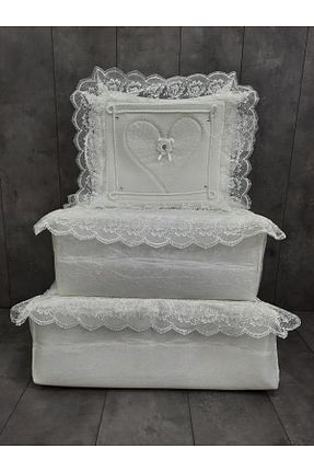 خورجین بژ مخمل Bonny Home - کد 695052772