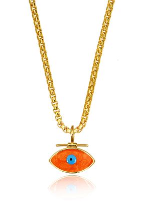 گردنبند جواهر طلائی زنانه روکش طلا Bonnjerra Jewellery - کد 687287940
