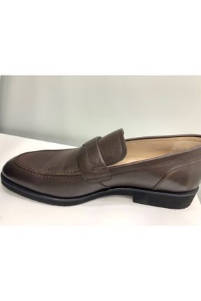 کفش کلاسیک قهوه ای مردانه پاشنه کوتاه ( 4 - 1 cm ) کد 695048615