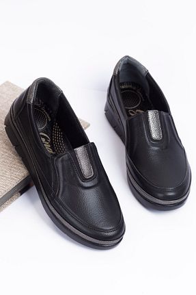 کفش کژوال مشکی زنانه چرم مصنوعی LEMOSSA SHOES - کد 381566661