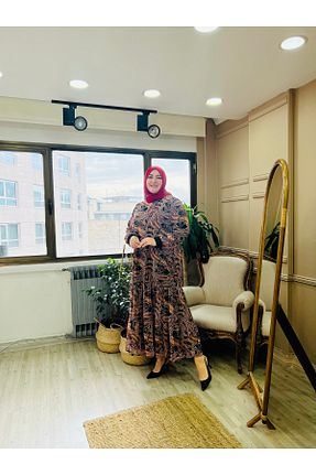 لباس حجاب مشکی زنانه بافتنی Emsale - کد 695040294