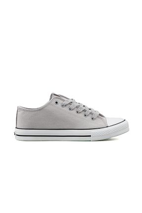 کفش اسنیکر طوسی مردانه بند دار United Colors of Benetton - کد 695805846