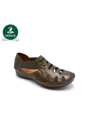 صندل سبز زنانه پاشنه تخت Venüs - کد 696130081