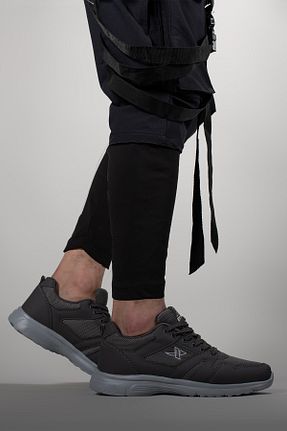 کفش اسنیکر طوسی زنانه بند دار Rcn - کد 696194985